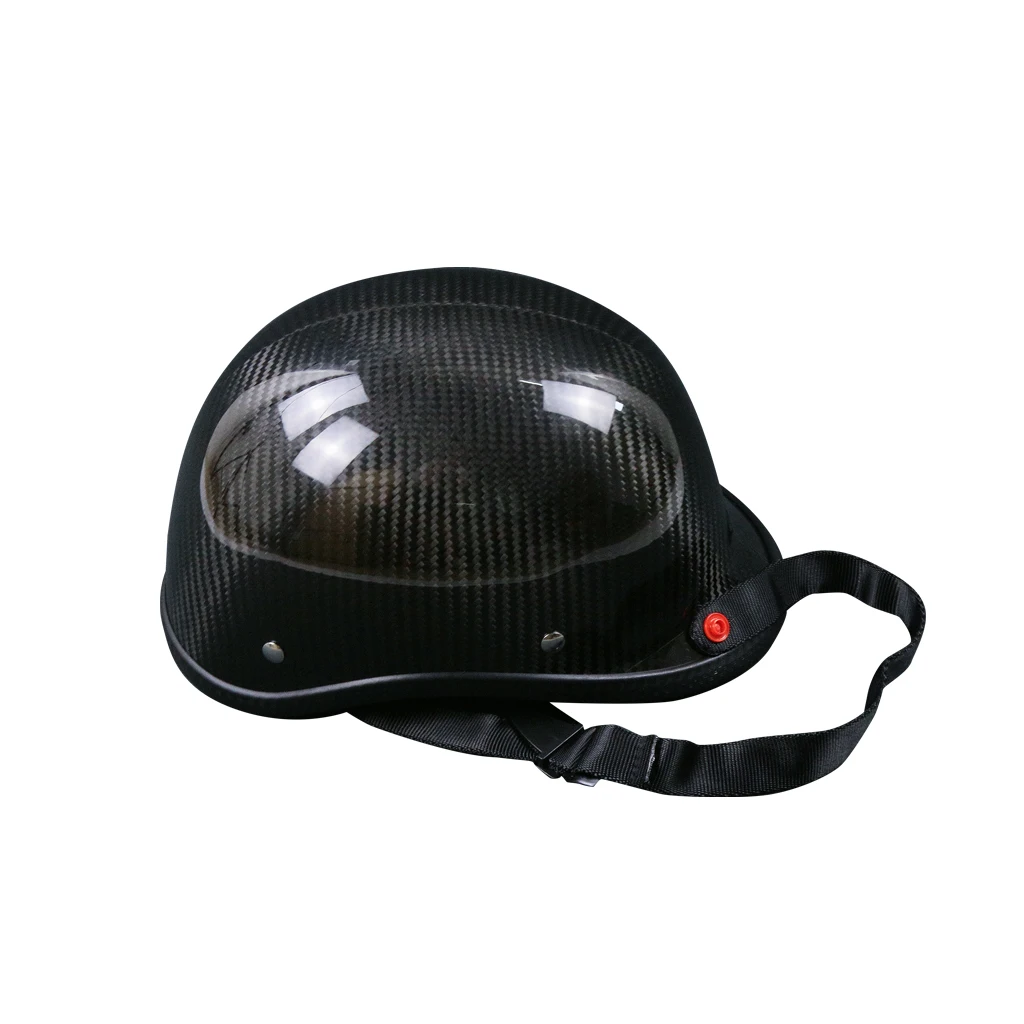 Casco de fibra de carbono 3K para motocicleta, de alta gama, de cara completa, 100%