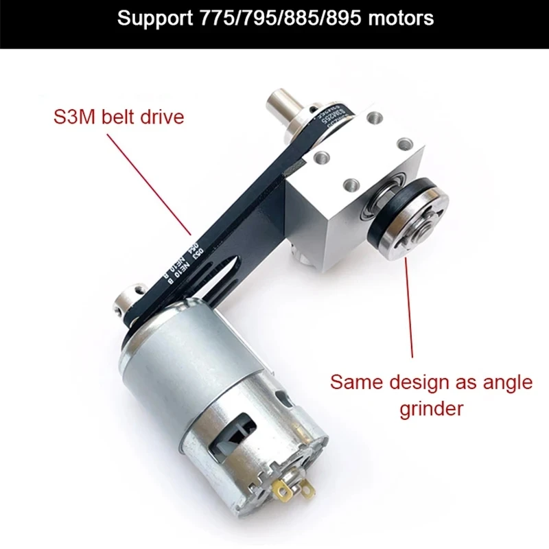 Mini Table Saw Spindle Bearing Seat Ball Bearing Spindle Motor DIY Woodworking Cutting Spindle Table Saw Spindle Assembly