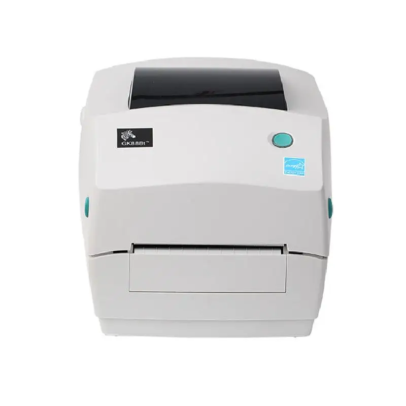 Zebra GK888T Desktop Direct Thermal/Thermal Transfer Label Printer, 4