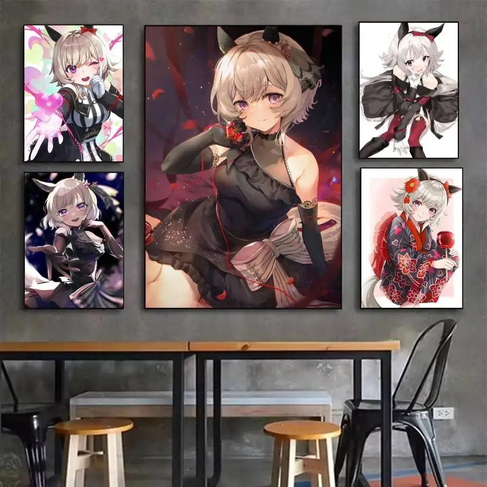 curren chan Umamusume Pretty Derby UMA   Poster Waterproof HD Art Wall Decal Self-Adhesive Print