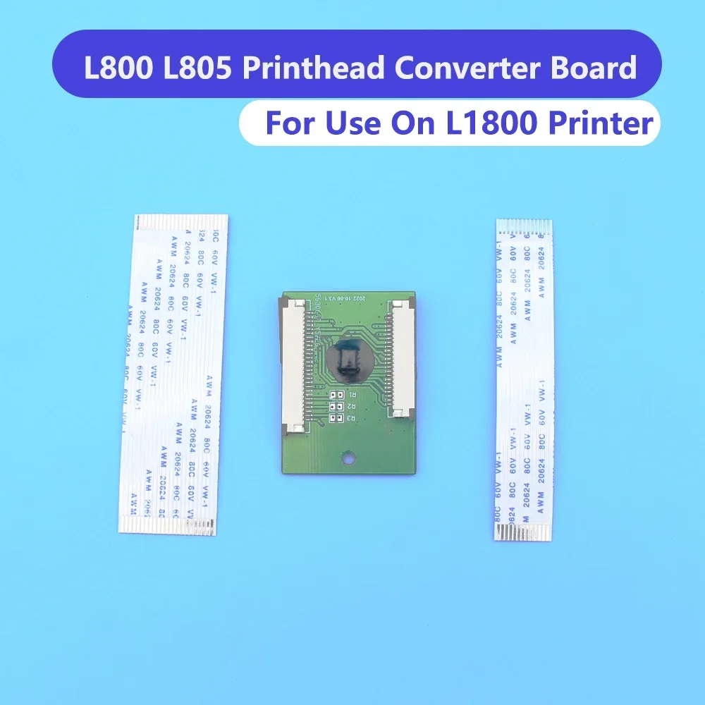 Printer Head Adapter Printhead Converter Board Card for Epson L1800 R1390 DTF DTG UV Printer Use L805 L800 Convert A4 To A3 Head