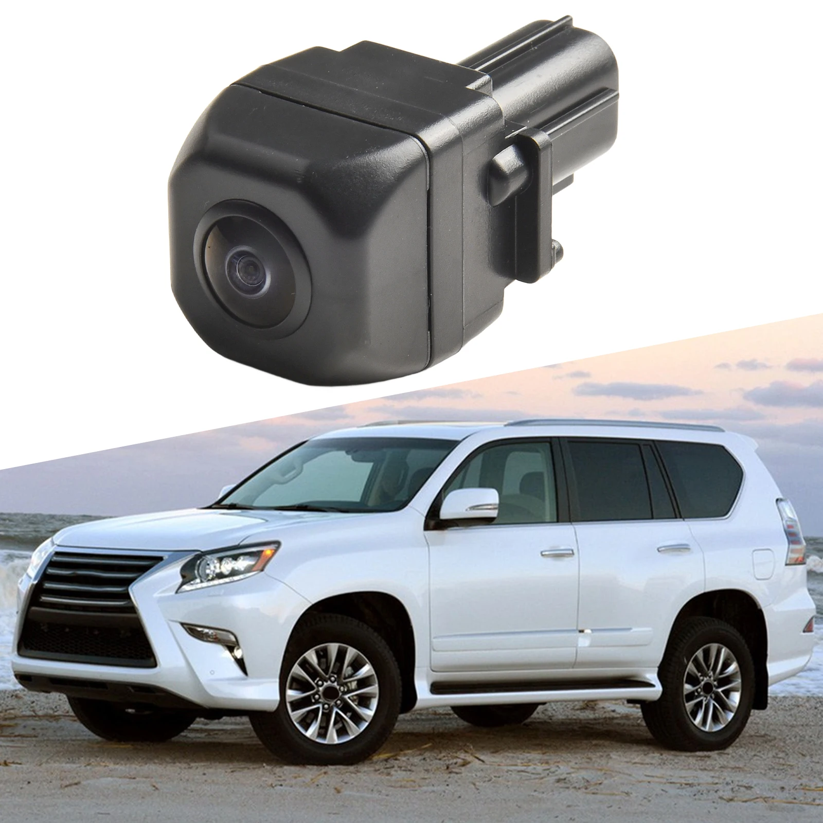 Replacement Rear Backup Camera Designed for Lexus For GX 460 2010 through 2013 Models Using OE Number 86790-60120