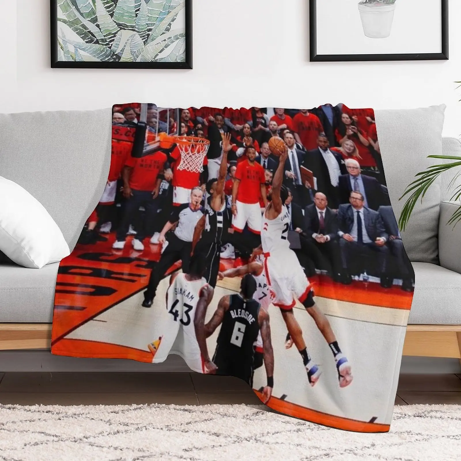 Kawhi Leonard Wallapper Throw Blanket Extra Large Throw Custom Large Blankets