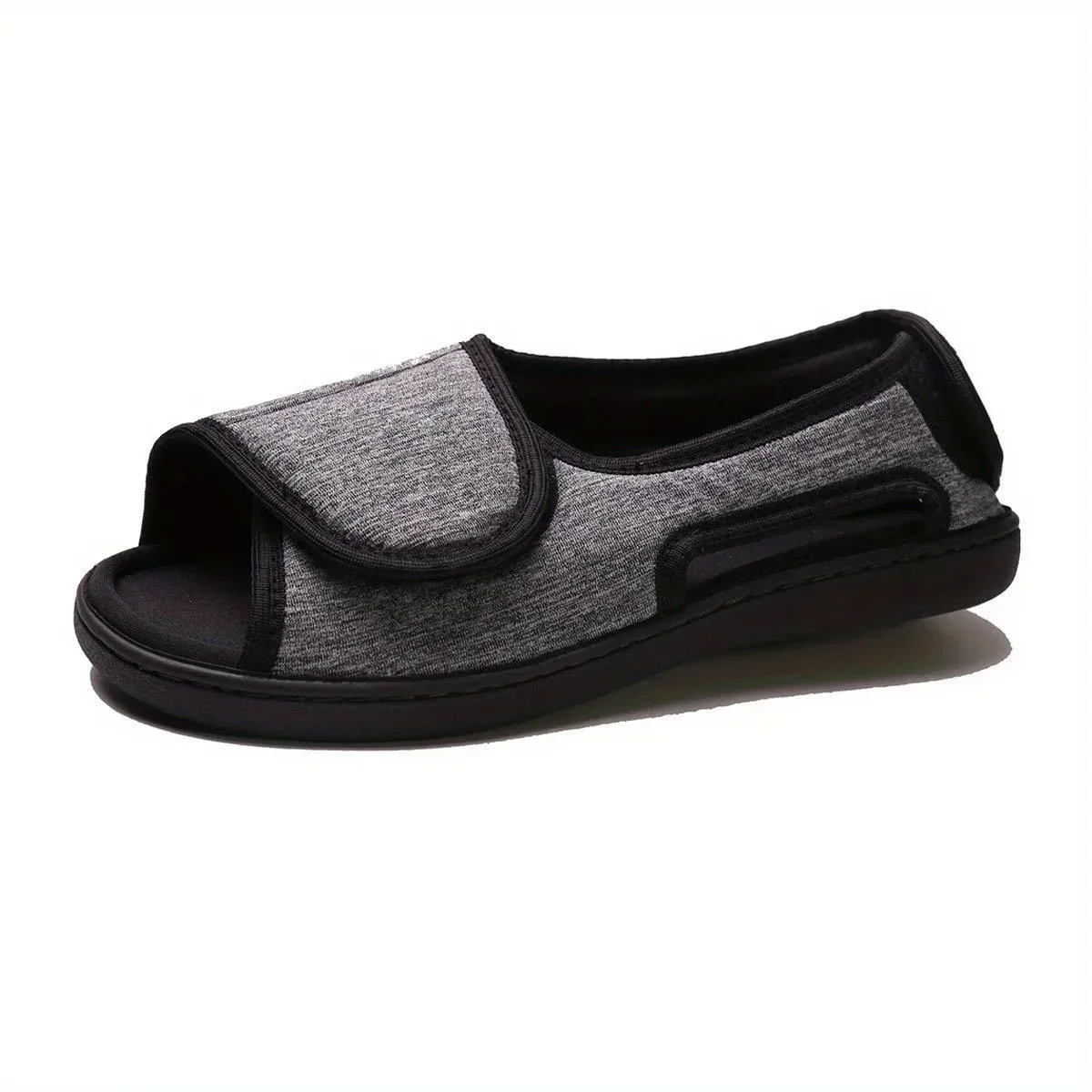 Open-Toe Extra-Wide Home Shoes