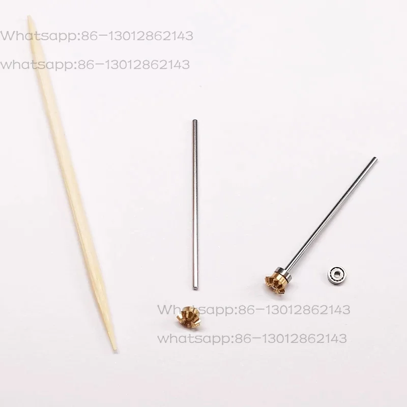 Module 0.3 12-tooth stepped bevel gear, shaft holes 1mm and 2mm, 90-degree 1:1 gear ratio, suitable for DIY car assembly