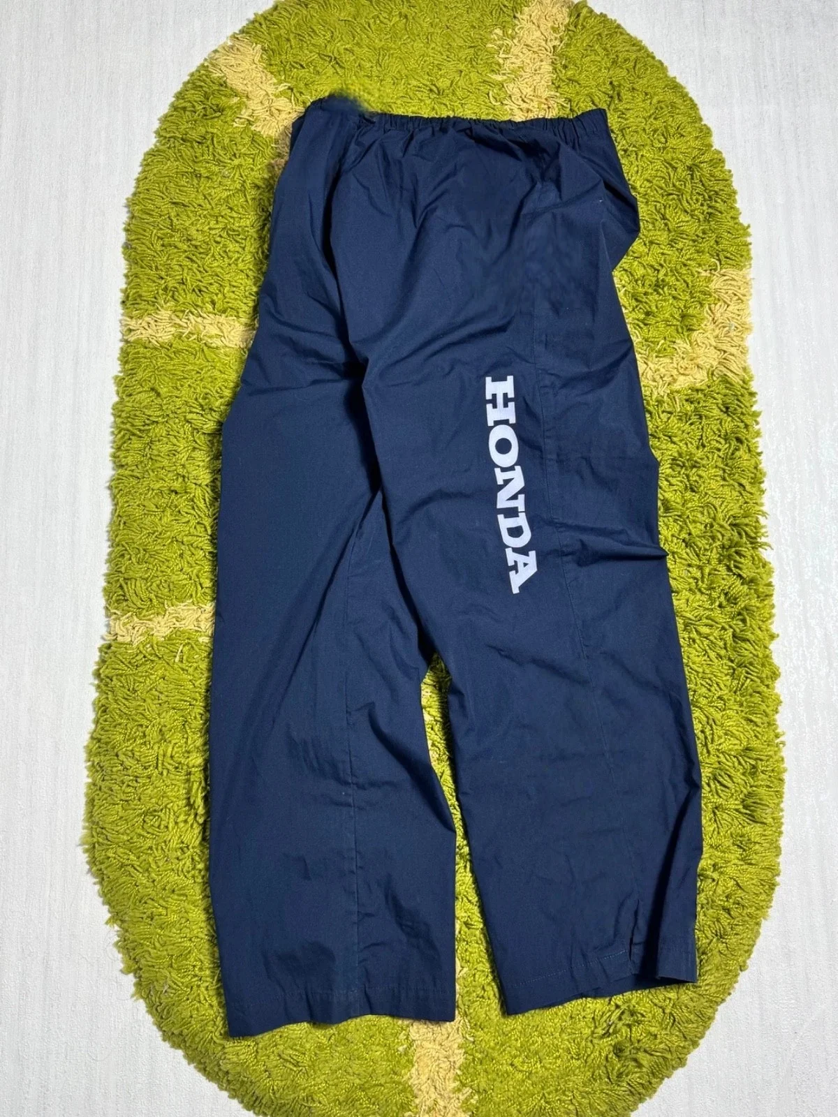 2025 Vintage HONDA Racing pantalones de pista de nailon Joggers Honda Riders Motocross primavera otoño pantalones cómodos de secado rápido para motocicleta