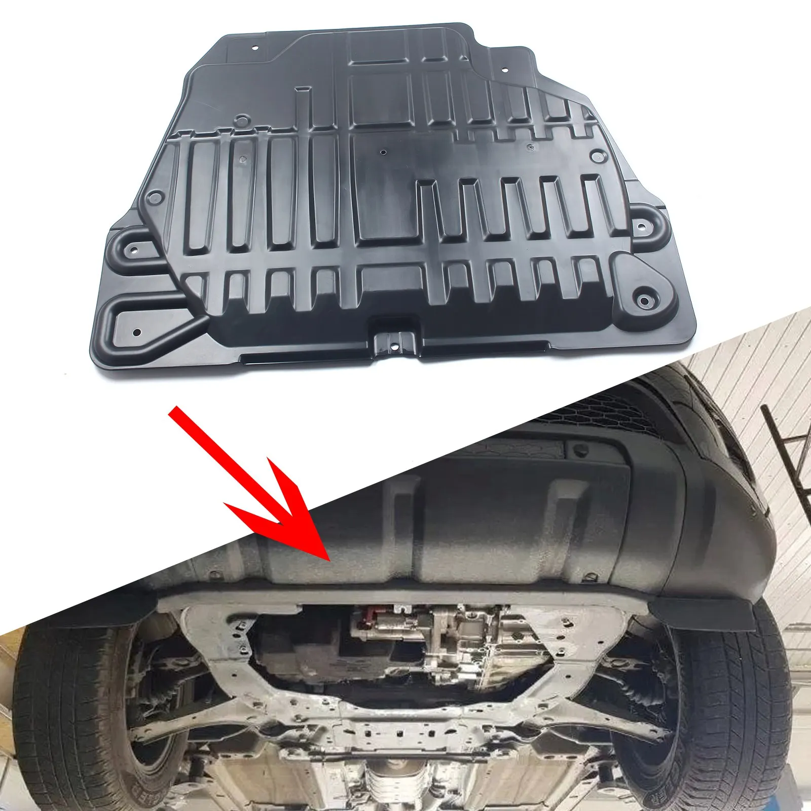 Engine Guard Splash Shield Mud Fender Exterior Parts For Land Rover Discovery Sport L550 2015-2019 For Range Rover Evoque L538