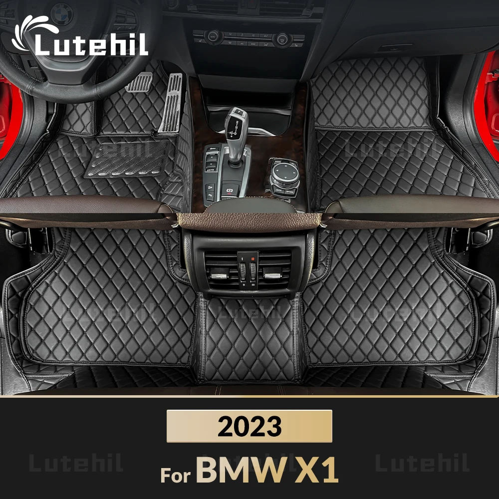 

Lutehil Car Floor Mats For BMW X1 New Energy 2023 Automobile Carpet Cover Interior Details Accessories Protective Pad Parts