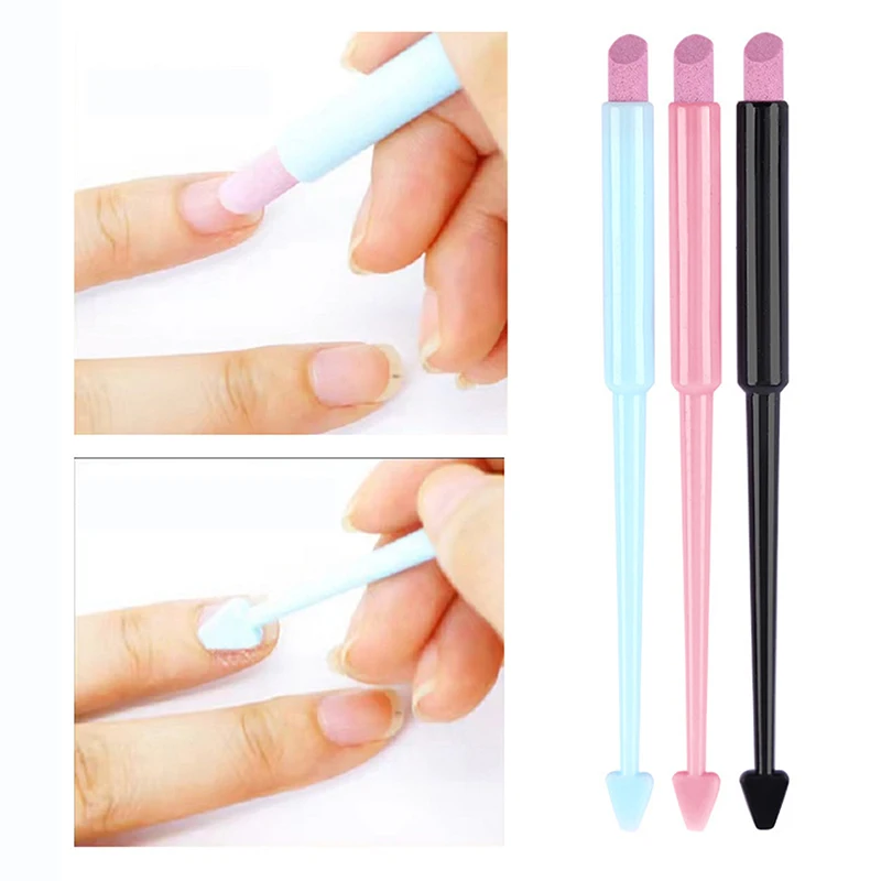 Quartz Stone Scrub Nagelvijl Staven Cuticle Remover Dode Huid Remover Perfect cadeau Lichtgewicht Draagbaar Handig gebruik Manicure Gereedschap