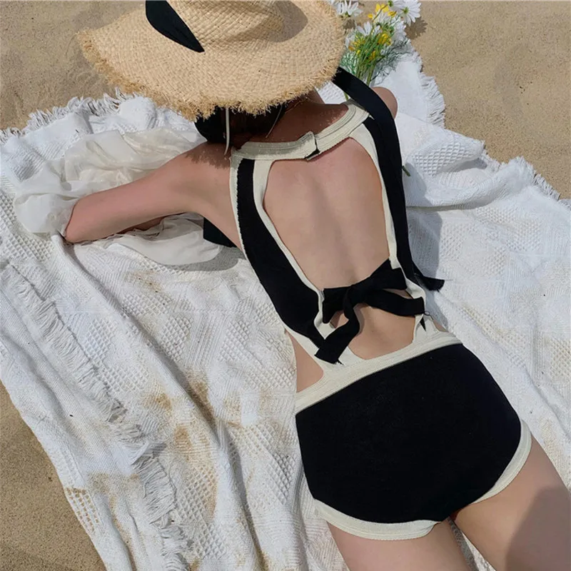 

Women's Sexy One-Piece Swimsuit, Monokini Swimwear, Bodysuit for Girls, Swim Bathing Suit, Gift