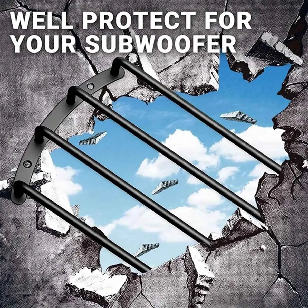 10 Inch Subwoofer Speaker Grill Cover Metal Audio Speaker Bar Grille Protector
