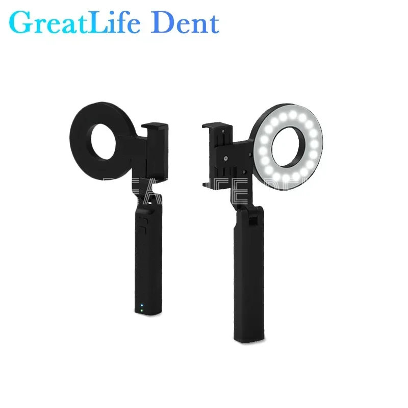 GreatLife Dent Filling Light Мобильный телефон для фотографий Портативный поляризационный светильник Стоматологическая фотография Вспышка Лампа Световая фотография