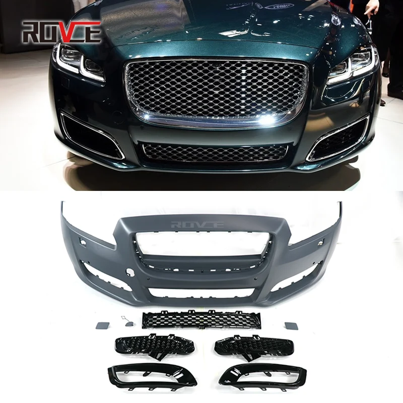 ROVCE High Quality Car Protector Body Kit For JAGUAR 2016 2017 2018 2019 XJ XJL Style Upgrade JAGUAR XJR XJ570 XJ575 Style