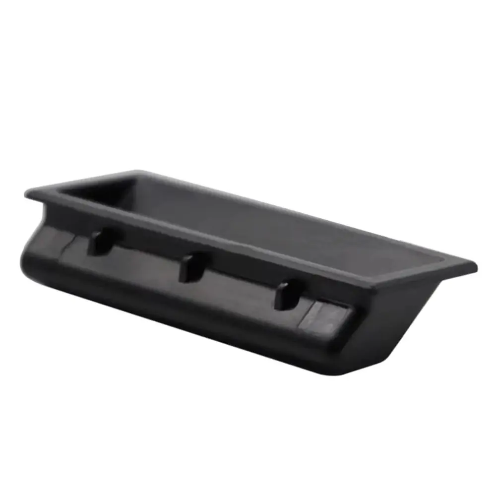 Recessed Design Cabinet Pull Industrial Iron Sheet Concealed Installation Recessed Plastic Grip Precision Fit Concealed Handle