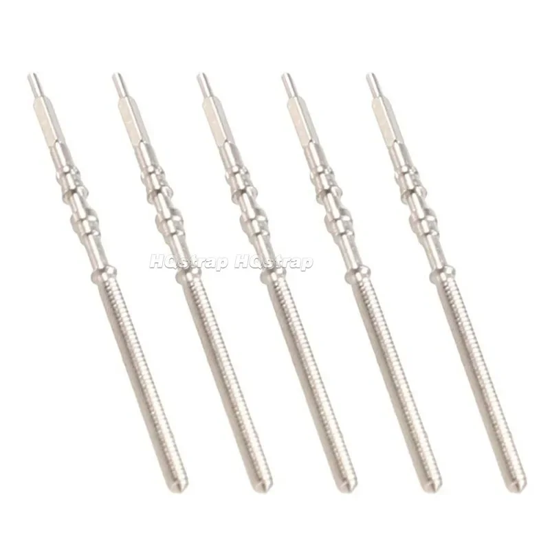 5Pcs Movement Watch Steel Stem Crown Kit for Seiko NH35 NH36 NH38 NH39 Watch Crown Stem Spare Parts Watchmaker Repair Tools