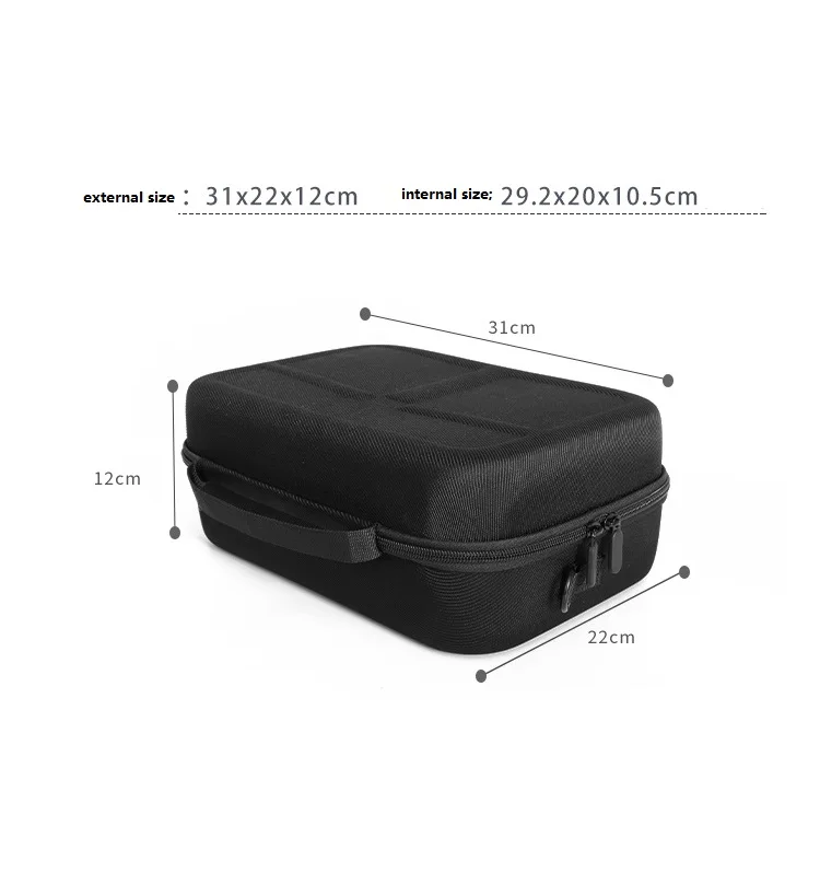Borsa per disco rigido esterno di grandi dimensioni Custodia protettiva per proiettore Confezione prodotto elettronico/auricolare Tablet wireless/MINI PC