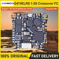 JHEMCU G474ELRS/GHG474AIO Flight Control Built-in 2.4G Receiver ICM42688-P OSD 8MB Black Box for RC FPV Drone