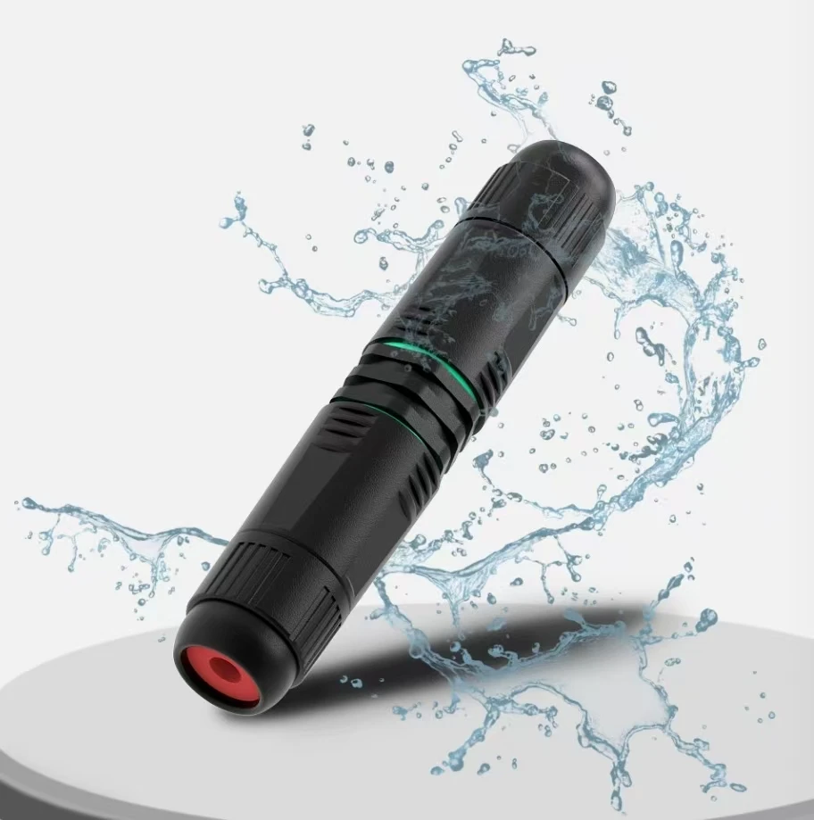 

IP68 Waterproof CAT6A RJ45 Coupler Unshielded Outdoor Ethernet LAN Cable Connector UV Aging Resistant Easy to Install