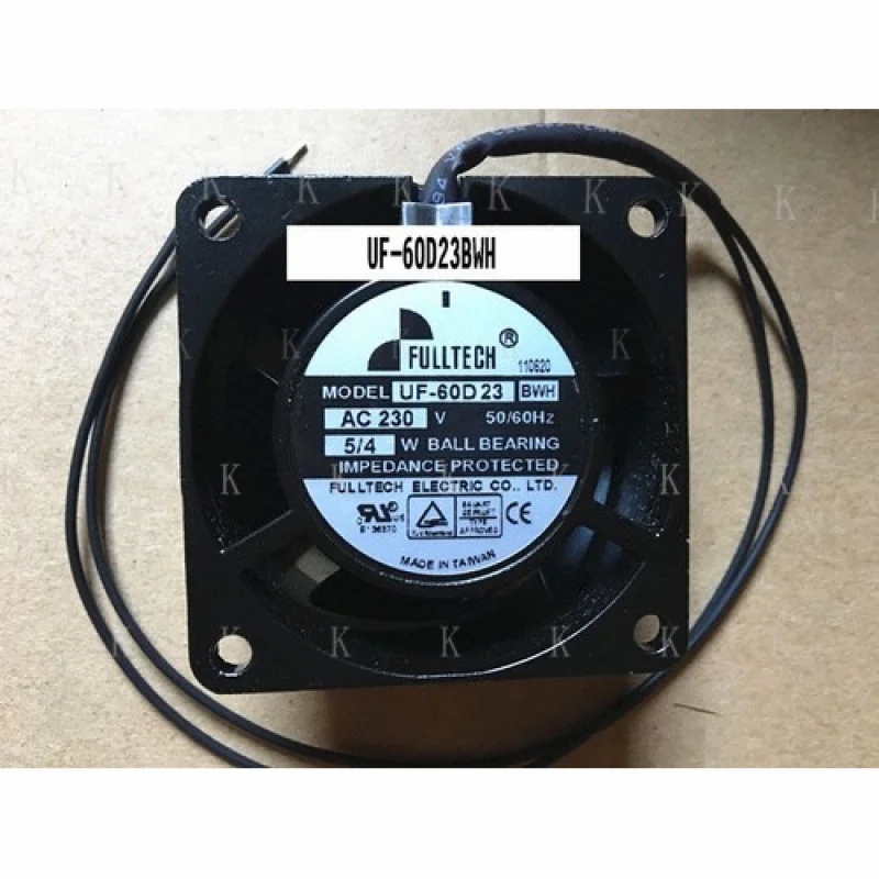 C    1PCS for FULLTECH cooling fan UF-60D23BWH 6CM 6030 220V 4/5W fan 2 Wire