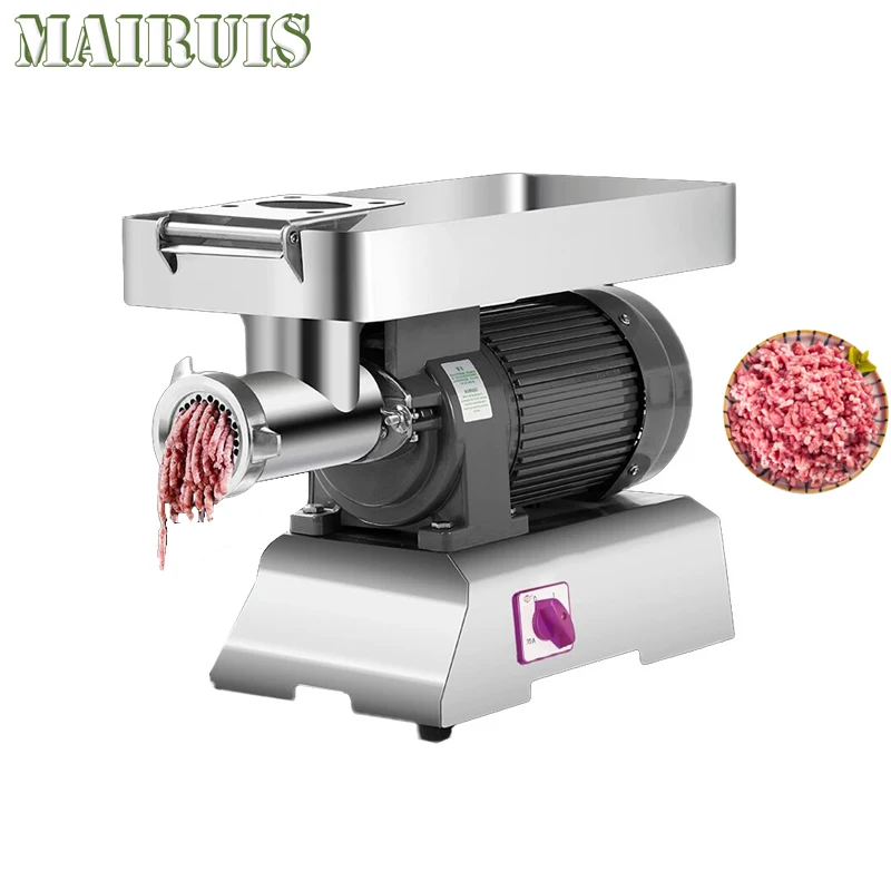 

Electric Meat Grinder Frozen Fresh Meat Portable Vegetable Chopper Crusher For Kitchen Hotel Restaurant Commercial Mincer