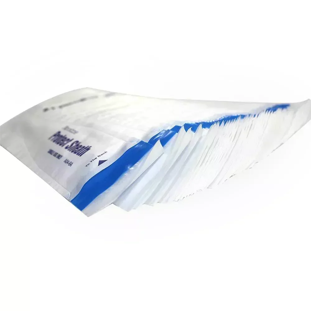 Selongsong Kamera Gigi Sekali Pakai Baru 50-Pak Penutup Cermin Mulut Intraoral untuk Klinik Gigi