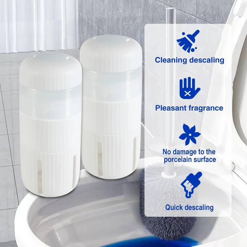 Automatic toilet cleaning artifact blue bubble deodorant descaling spirit light fragrance toilet odor cleaner