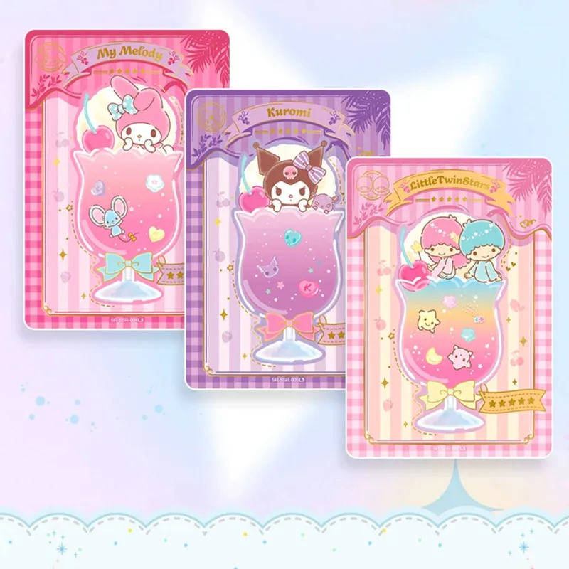 الأصلي KAYOU سانريو بطاقة سانريو الأسرة سلسلة حلم جمع بطاقة الخيال حلم رحلة مرحبا كيتي بطاقة لعبة لفتاة هدية #2