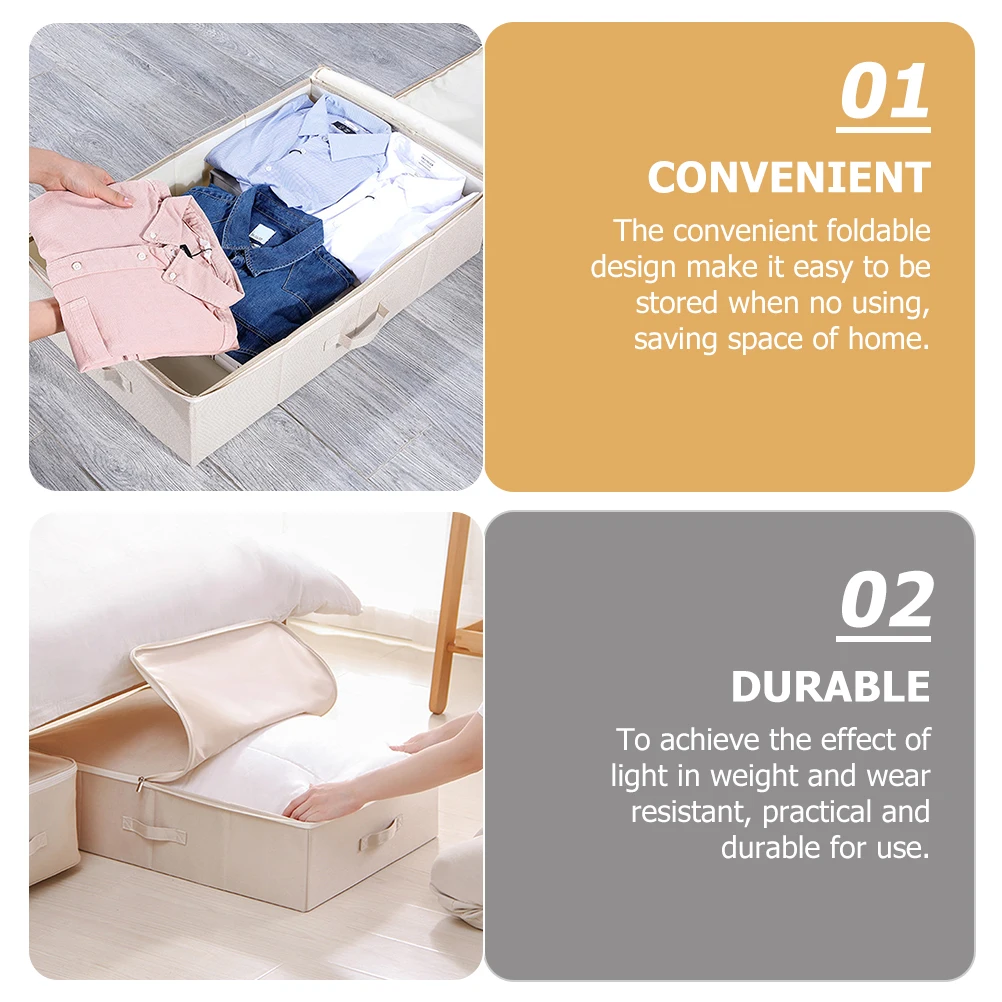 

with Cover Exposed Income and Expenditure Box Blankets Storage Linen Comforter Bag