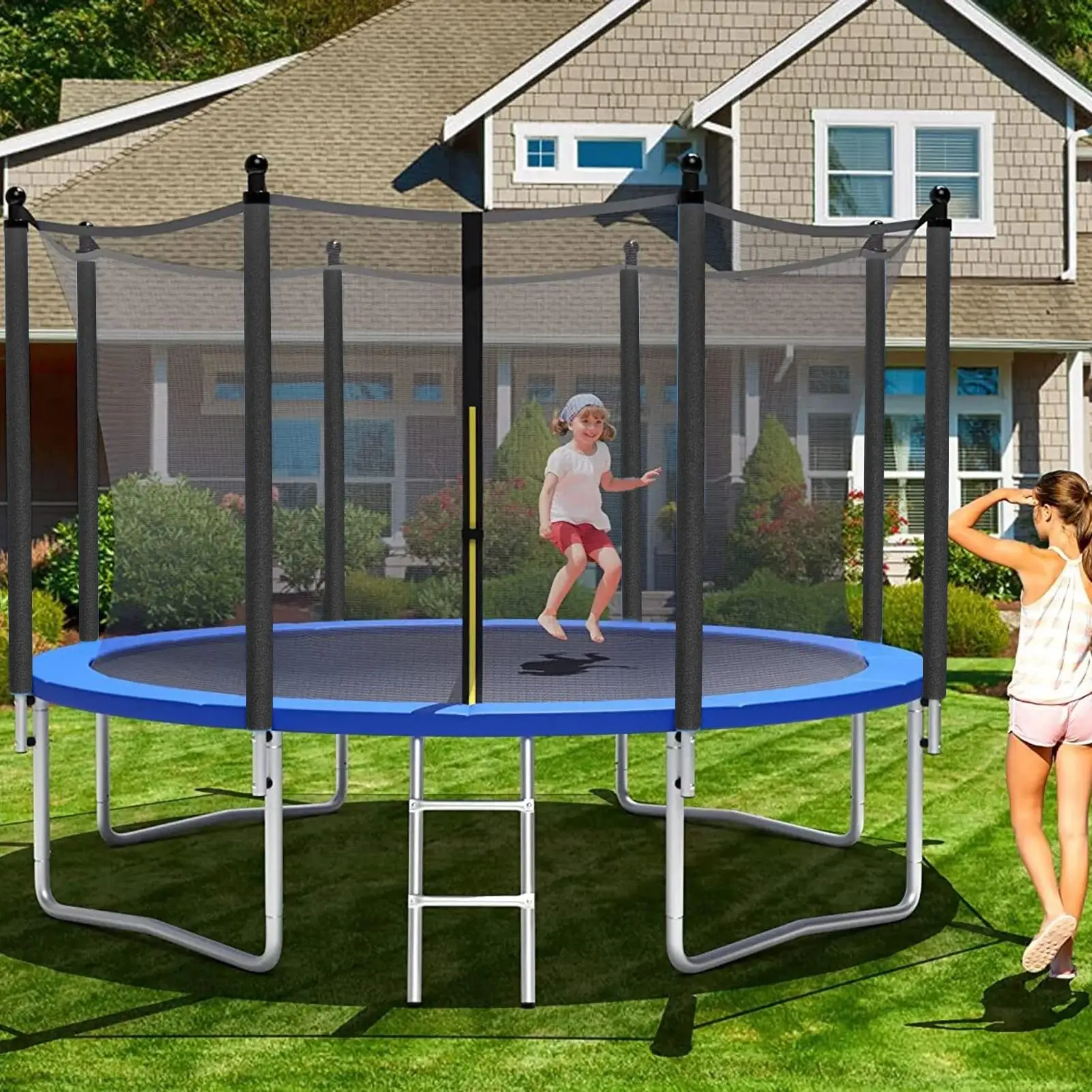 Pole Foam Sleeves Trampoline Bar Sponge Cover 12 Pcs Tube Padding Replacement Anti-collision Protective Part For Outdoor Garden