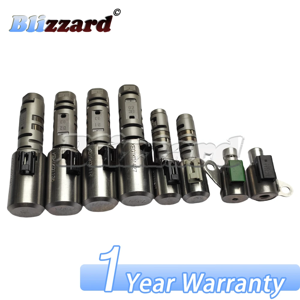 

New 8Pcs/1Set TF70SC TF-70SC TF70 High-quality gearbox solenoid kit for Peugeot Citroen Generation 2 TF-80SC