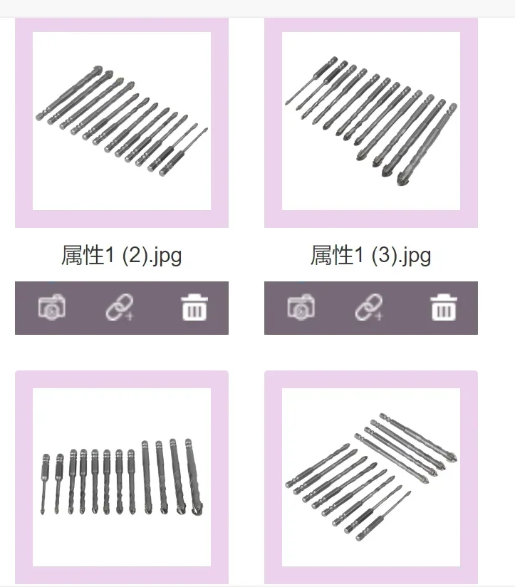 

12pcs Four-edge Serrated Drill Eccentric Drill Bit With 1/4 Inch Hex Shank For Wood Metal Glass Ceramic Electric Drill Dry Drill