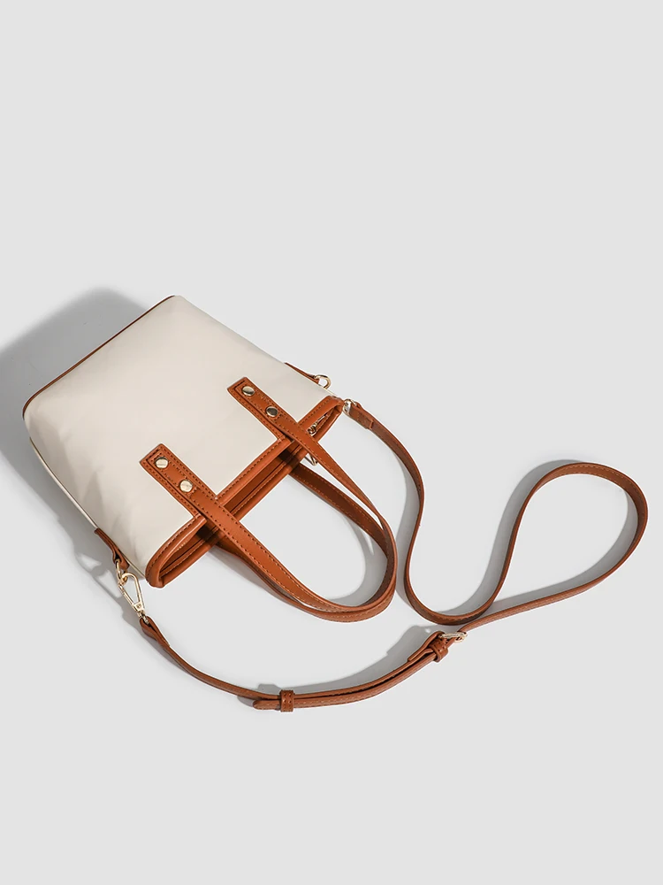 2025 New Design Solid Top-Handle Bags Pu Women's Bags High Quality Zipper Handbags Sewing Thread Casual Tote High Capacity Bolsa image 6