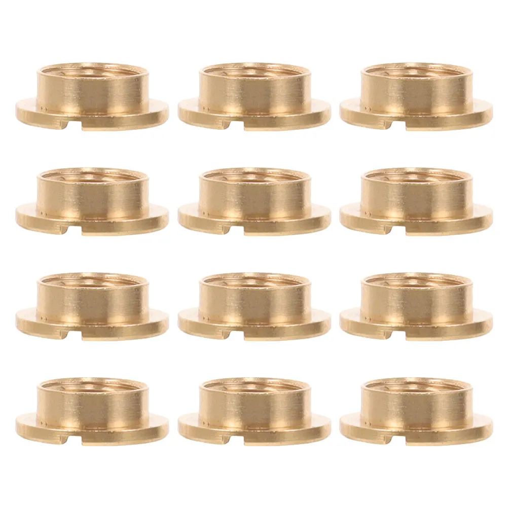 

12 pcs Quartz Clock Accessories Clock Nut Replacement Round Head Countersunk Design For Silent Operation Diy Repair Tool