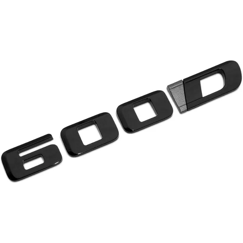 1pcs 3D ABS for Escalade 600 600D Rear Liftgate Emblem 3D Badge Letter Compatible with Escalade Accessories