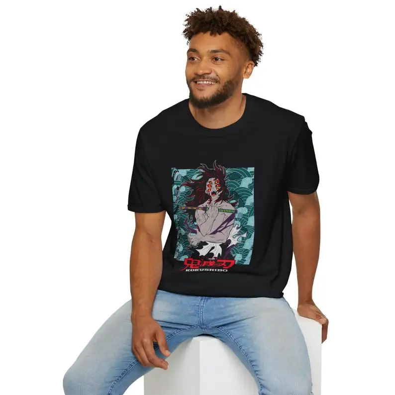 Unisex shirt Kimetsu no Yaiba, Kokushibo, Demon Slayer