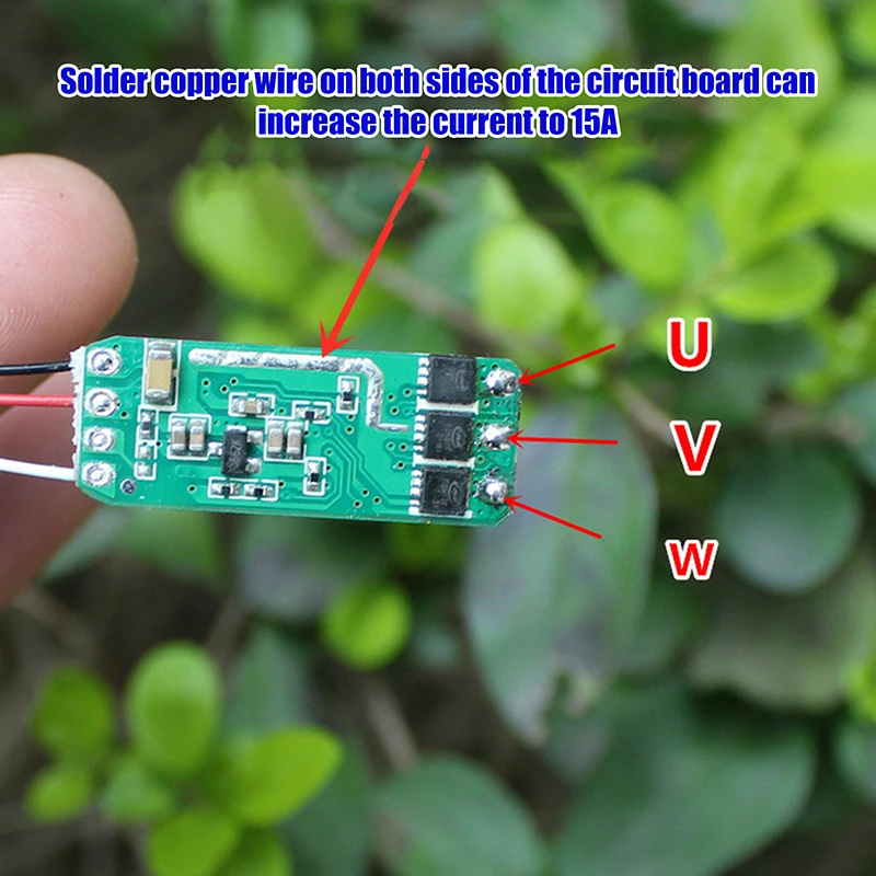 1PC Aircraft Model Brushless Electric Regulator Module Mini 2S 7A-15A Brushless Motor Driver Board