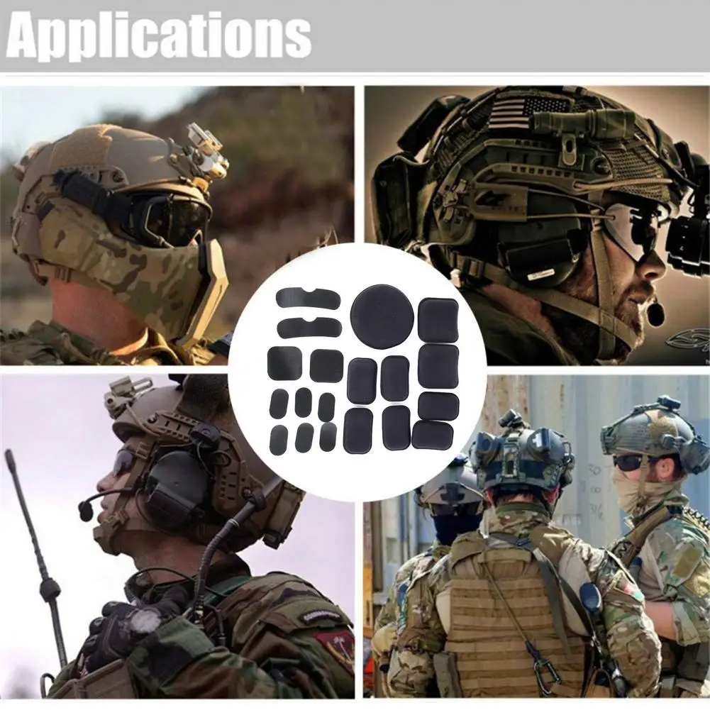 1 Set Universal Helmet Padding  Practical Foam Padding Kit Helmet Accessories  Simple Installation Helmet Padding