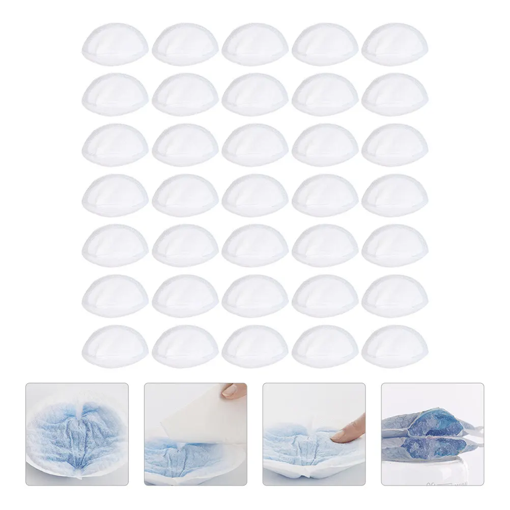 

100Pcs Professional Disposable Breast Pads Nursing Mat Waterproof Thin Milk Pad One Way Penetration Leakage