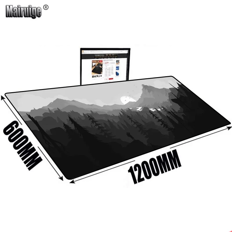 Scenic Berge Sunset Maus Pad Xxl Erweiterte Pad Maus für Computer Heißer Pad 120x60cm Kühlen Matte Anti-slip Teppich Teppich Pc Gemer