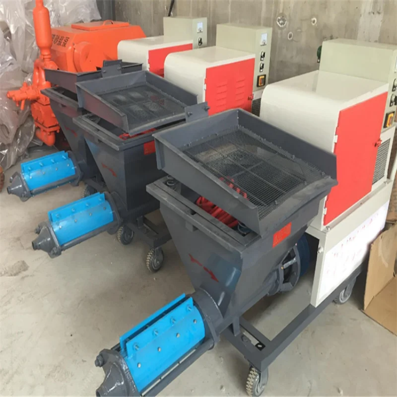 

China Manufacturer Good Quality Mortar Spraying Machine CE Approval Construction Project Using Cement Mortar Spray Equipment