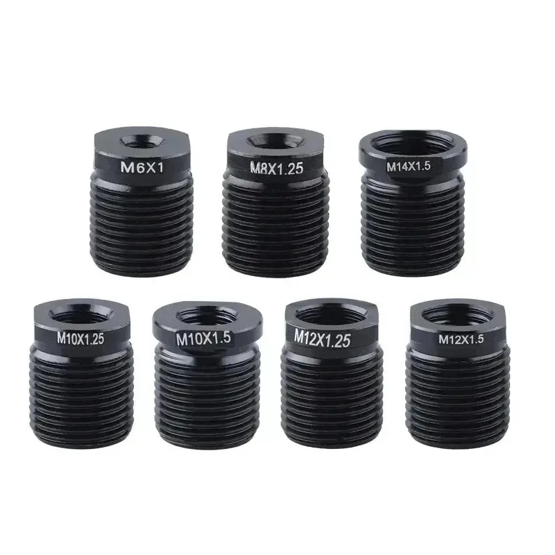 1pcs Aluminum Shift Knob Adapter Converter Female Threaded for M8 M10 Car Tuning Handle Parts Auto Parts