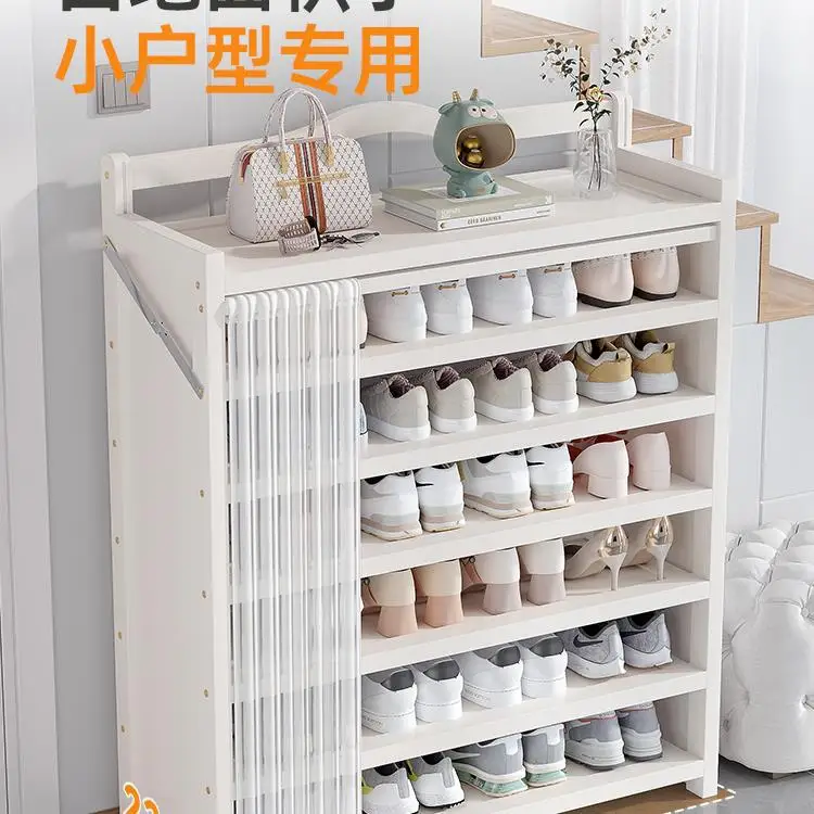 MIU3  Folding shoe rack can be used by pulling it out. Simple shoe cabinet for home entrance. New 2024 hot sale. No installation