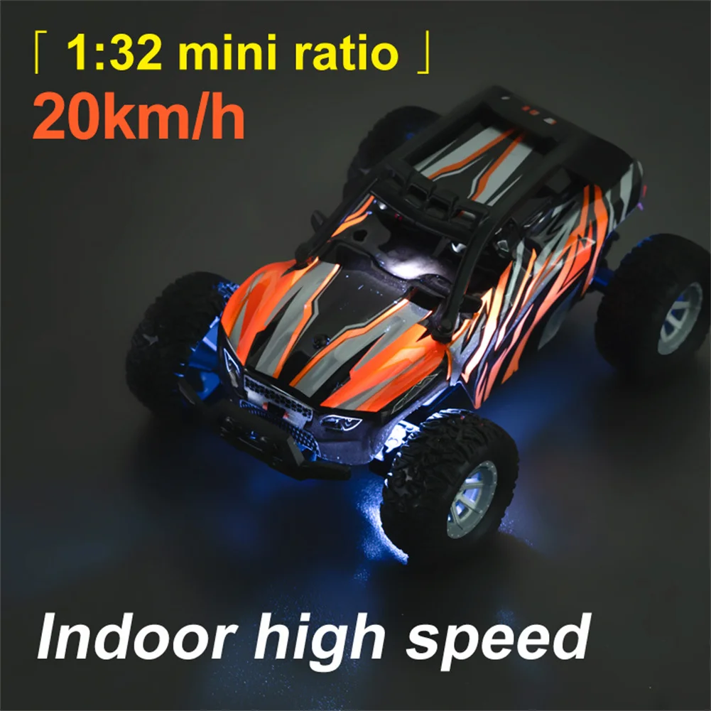 S638/S658/S801/S802 Mini RC Car 1:32 4CH 25KM/H High Speed Remote Control Car With LED Light Rechargeable Off-Road Vehicle Model