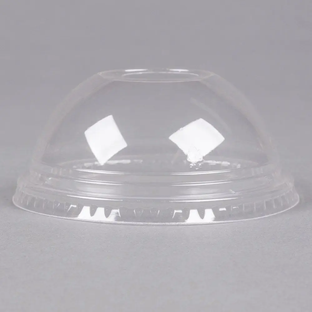 

Dome-shaped Pet Lid with Hole for 12-14 oz Cups, Pack of 1000