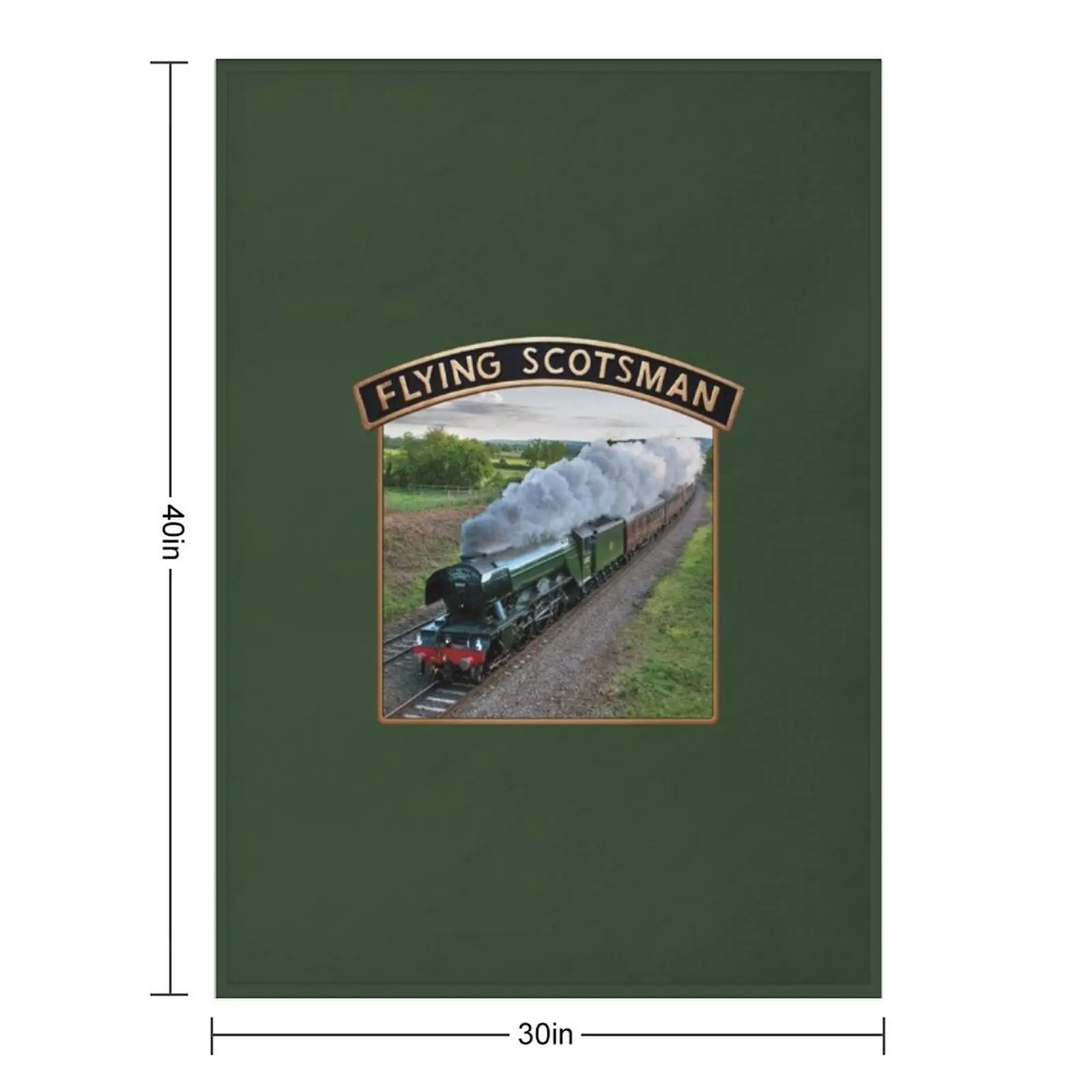 Flying Scotsman and Nameplate Throw Blanket Bed Sofa Throw Comforter for babies heavy to sleep Luxury Thicken Blankets