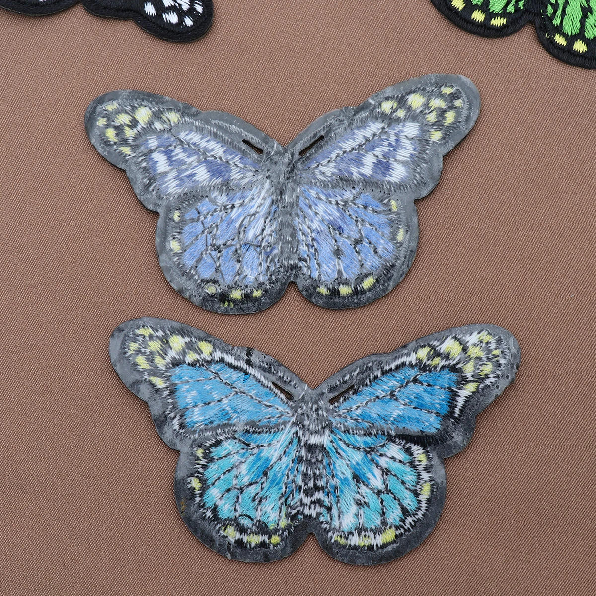

10pcs Butterfly Embroidery Patches Clothes Appliques DIY Sew Decoration Shaped Sticker Fashion Environmental Protection