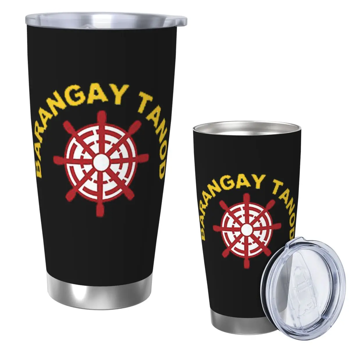 

BARANGAY TANOD FILIPINO PINOY HAT CAP NINONG Stainless Steel Tumbler Vacuum Insulated Mug Thermal Cold Cup Straws With Lid 20oz