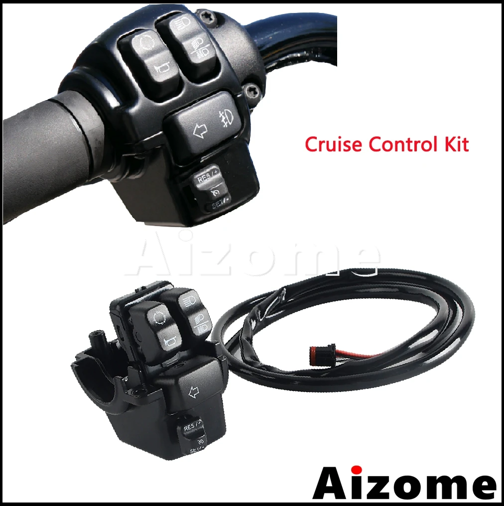 

For Harley Softail Street Bob ‌FLSB ‌Heritage Classic‌ Special‌ FLHCS FLHC 2018-25 Motorcycle Accessories Cruise Control Switch