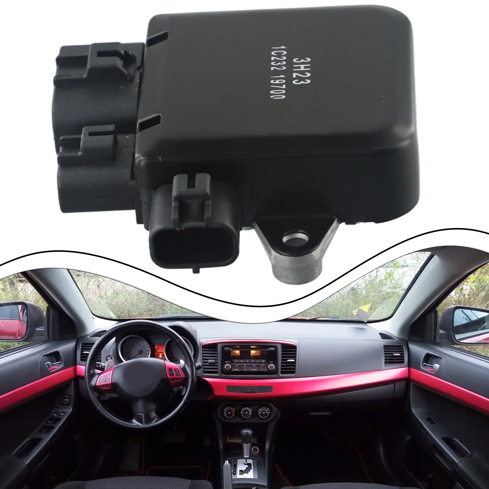 Practical Cooling fan module Tool Accessories Control unit Parts S3-12955-00001 For Mitsubishi Lancer for outlander 2002-2007