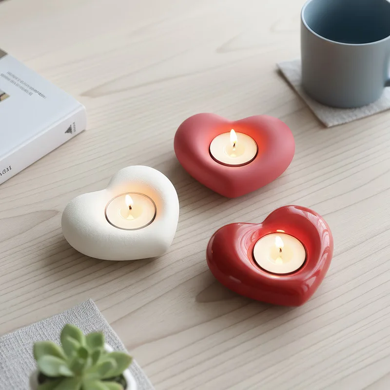 

Скандинавское мастерство, романтический подсвечник в форме сердца, украшения для дома, свадьбы, кофейни, декор, настольный ужин при свечах